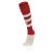 Hoops Socks RED/WHT M Stillige fotballsokker - Unisex 
