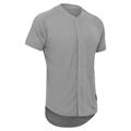 Diamond Evo Baseball Jersey GRY L Klassisk Baseballdrakt