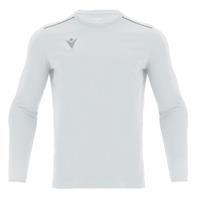 Rigel Hero Shirt LS WHT S Teknisk treningsdrakt  lang arm- Unisex