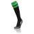 Azlon Socks BLK/GRN S Fotballsokker - Unisex 