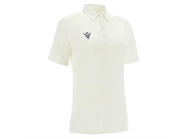 Hobbs Shirt Woman WHT M Teknisk poloskjorte til dame 