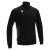 Beat Full Zip Sweathshirt BLK S Fritidsjakke i børstet fleece - Unisex 