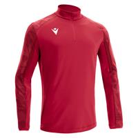 Naryn 1/4 Zip  Top RED 3XS Teknisk treningsgenser - Unisex