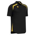 Wyrm Shirt BLK/YEL XS Teknisk kamp og treningsdrakt - Unisex