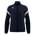 ODIN full zip top NAV/WHT L Jakke med kontrastdetaljer