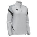 Leona Training 1/4 Zip Top W ST.GREY S Teknisk treningsgenser til dame